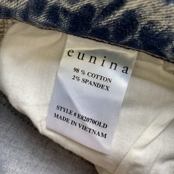 Eunina Tobi Super High-Rise Mom Jean Ankle - Size 9 - Picture 14 of 16